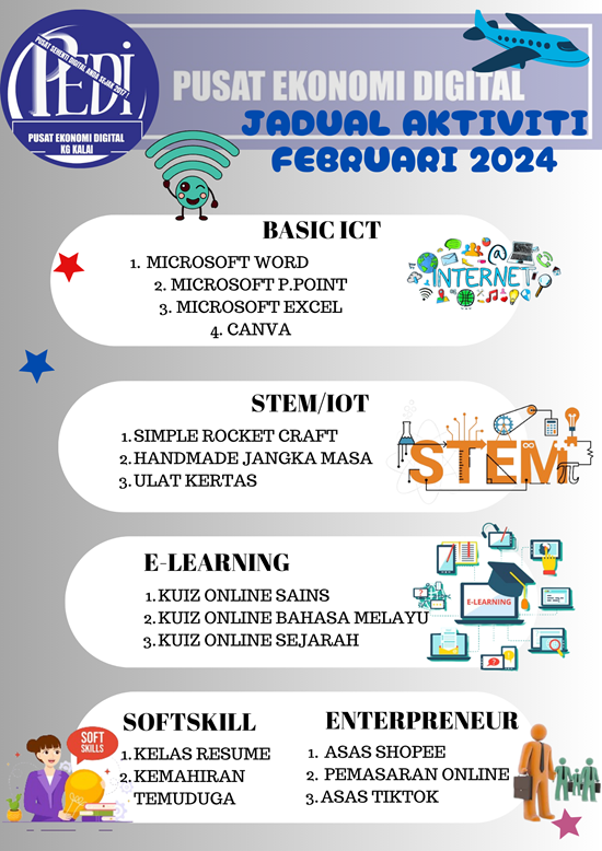 JADUAL AKTIVITI FEBRUARI