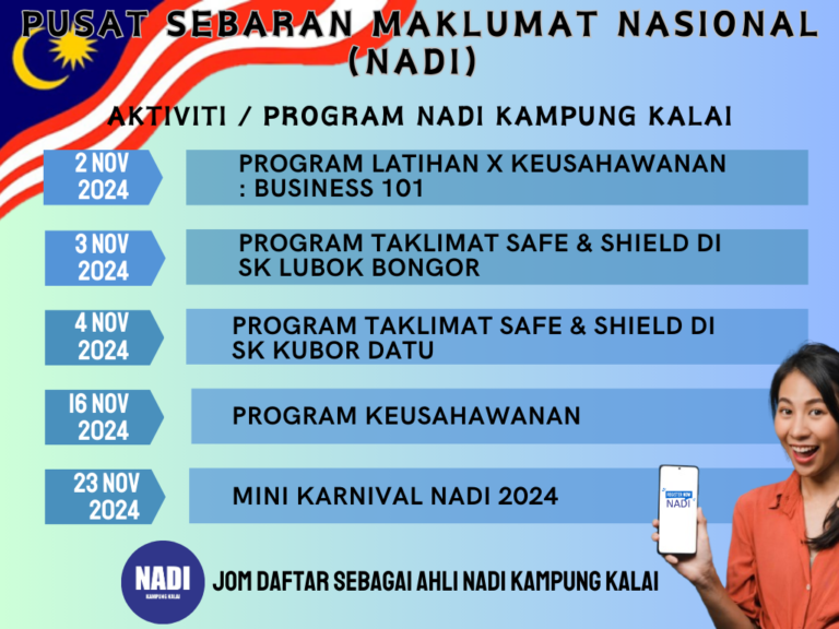 JADUAL AKTIVITI NOV